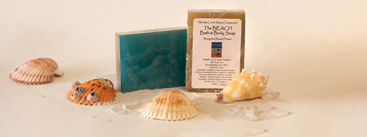 handcrafted beach soap