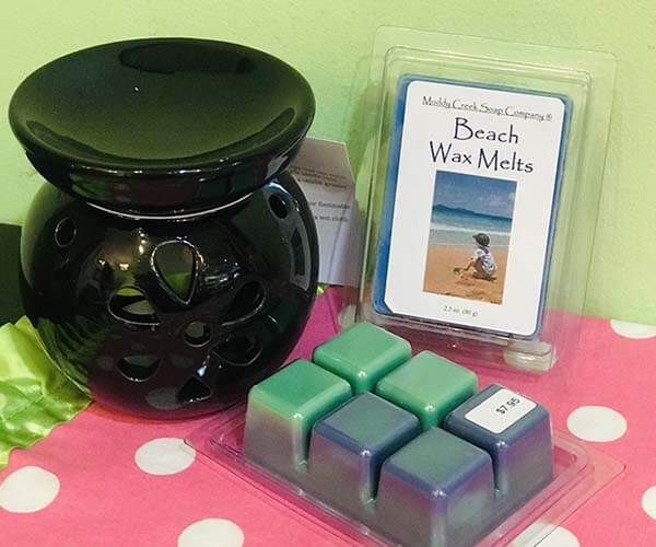 Sage Green Burner and Wax Melt Gift Set – Soap Daze